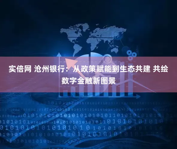 实倍网 沧州银行：从政策赋能到生态共建 共绘数字金融新图景
